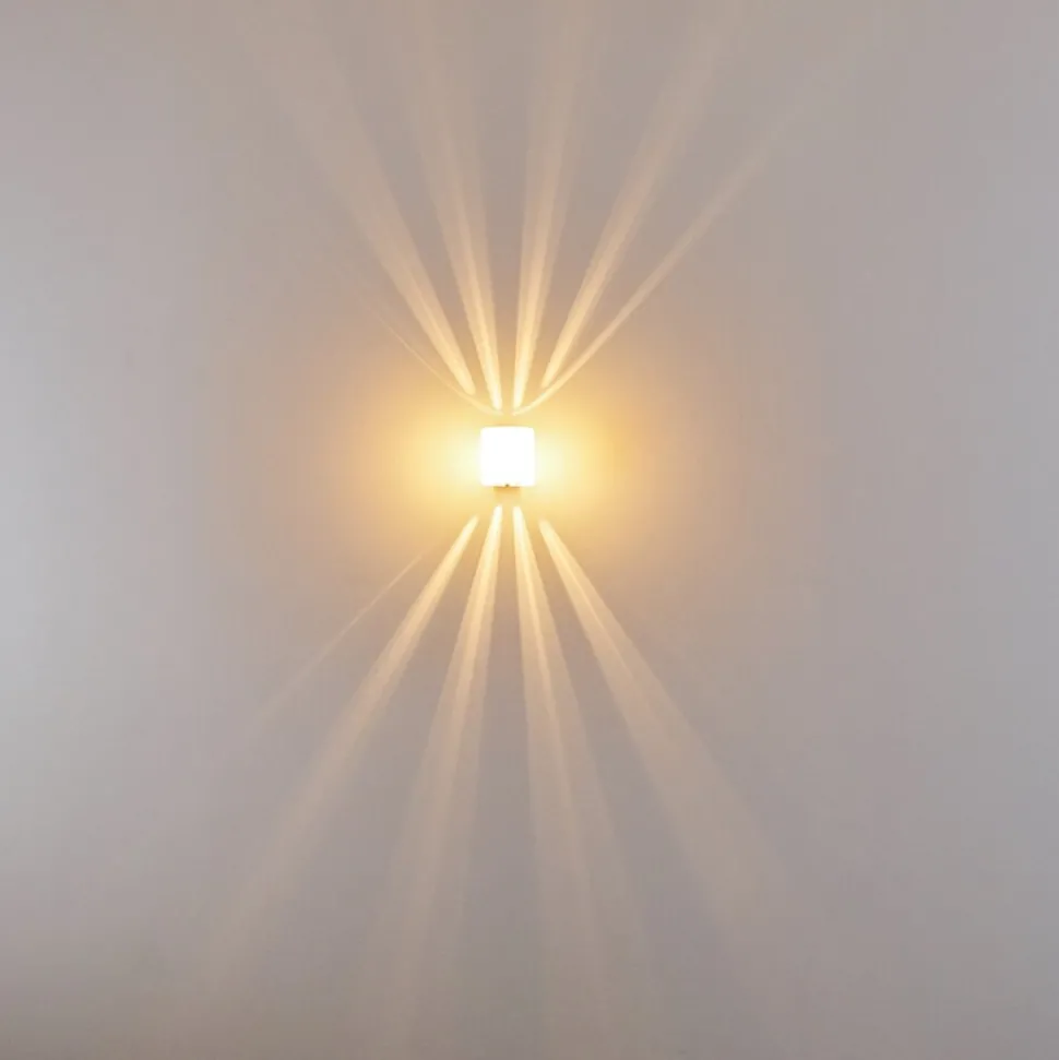 Applique Bamako Nickel Mat, 1 Lumiere