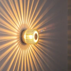 Applique Cantoni Nickel Mat, 1 Lumiere