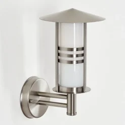 Applique Exterieure Forli Acier Inoxydable, 1 Lumiere