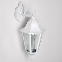 Applique Exterieure Hongkong Blanc, 1 Lumiere