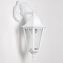 Applique Exterieure Hongkong Blanc, 1 Lumiere