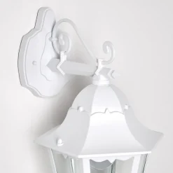 Applique Exterieure Hongkong Blanc, 1 Lumiere