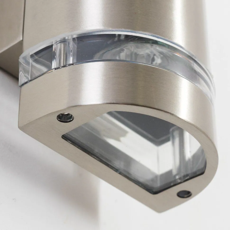 Applique Exterieure Maturin Acier Inoxydable, 2 Lumieres