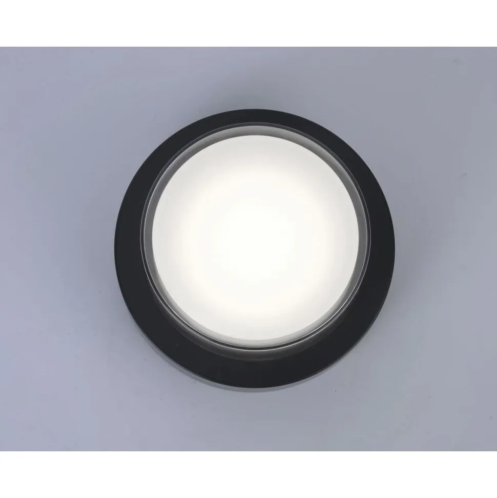 Applique Murale / Plafonnier Paul Neuhaus Q-Erik Led Blanc, 1 Lumiere, Detecteur De Mouvement, Telecommandes, Changeur De Couleurs