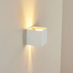 Applique Murale Badajoz Blanc, 1 Lumiere