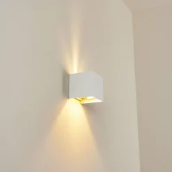 Applique Murale Badajoz Blanc, 1 Lumiere