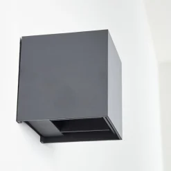 Applique Murale Badajoz Led Anthracite, 1 Lumiere