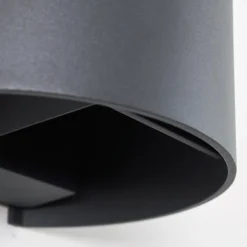 Applique Murale Badajoz Led Anthracite, 1 Lumiere