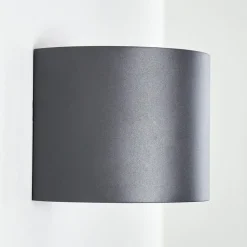 Applique Murale Badajoz Led Anthracite, 1 Lumiere