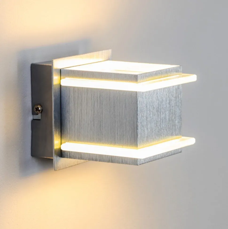 Applique Murale Baltimore Aluminium, 1 Lumiere