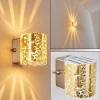 Applique Murale Bamako Nickel Mat, 1 Lumiere