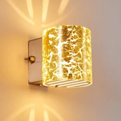 Applique Murale Bamako Nickel Mat, 1 Lumiere