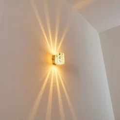 Applique Murale Bamako Nickel Mat, 1 Lumiere