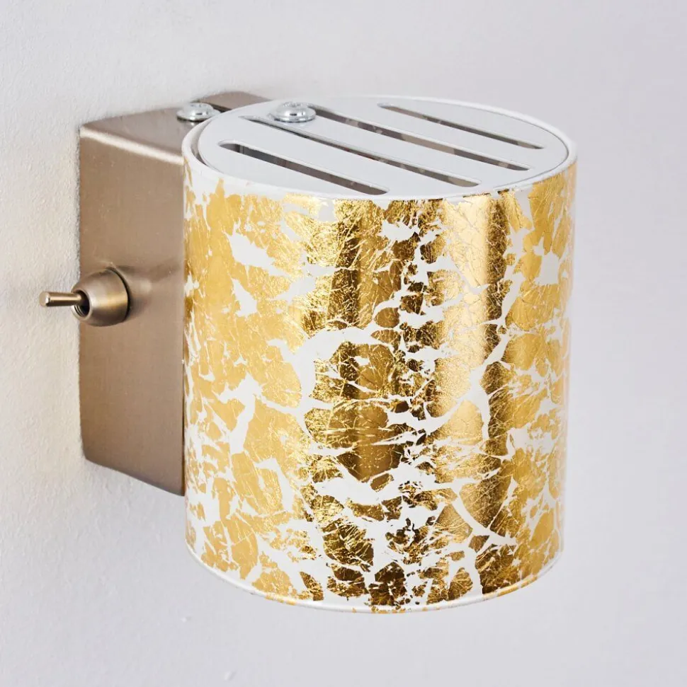Applique Murale Bamako Nickel Mat, 1 Lumiere