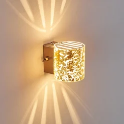 Applique Murale Bamako Nickel Mat, 1 Lumiere