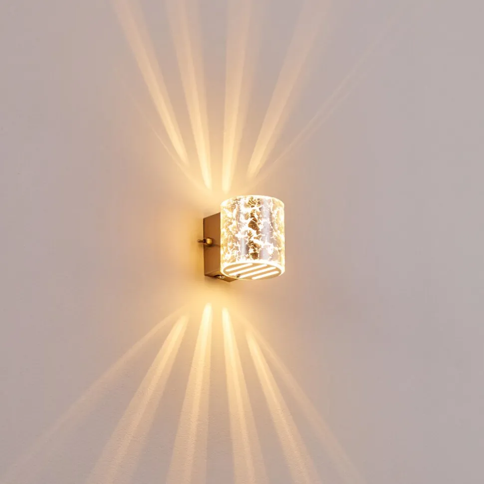 Applique Murale Bamako Nickel Mat, 1 Lumiere