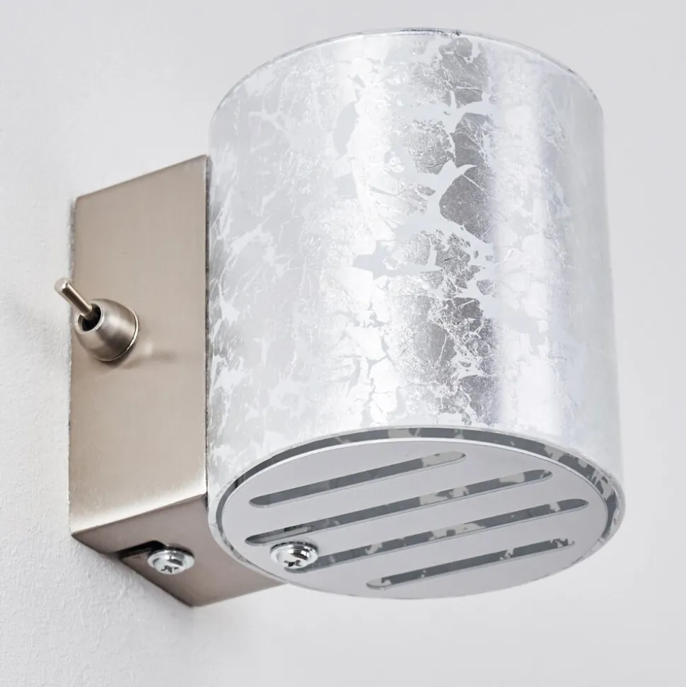 Applique Murale Bamako Nickel Mat, 1 Lumiere