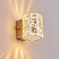 Applique Murale Bamako Nickel Mat, 1 Lumiere