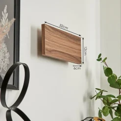 Applique Murale Blandford Led Gris, Ecru, 6 Lumieres