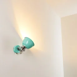 Applique Murale Borik Turquoise, 1 Lumiere