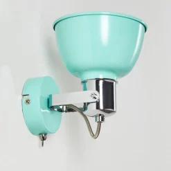 Applique Murale Borik Turquoise, 1 Lumiere