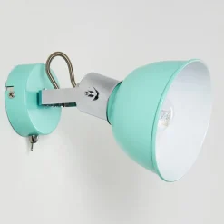 Applique Murale Borik Turquoise, 1 Lumiere