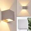 Applique Murale Braslo Gris, 1 Lumiere