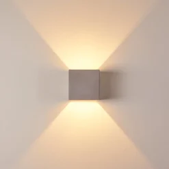 Applique Murale Braslo Gris, 1 Lumiere