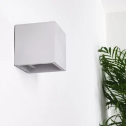 Applique Murale Braslo Gris, 1 Lumiere