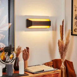 Applique Murale Clarens Led Ecru, Noir, 1 Lumiere