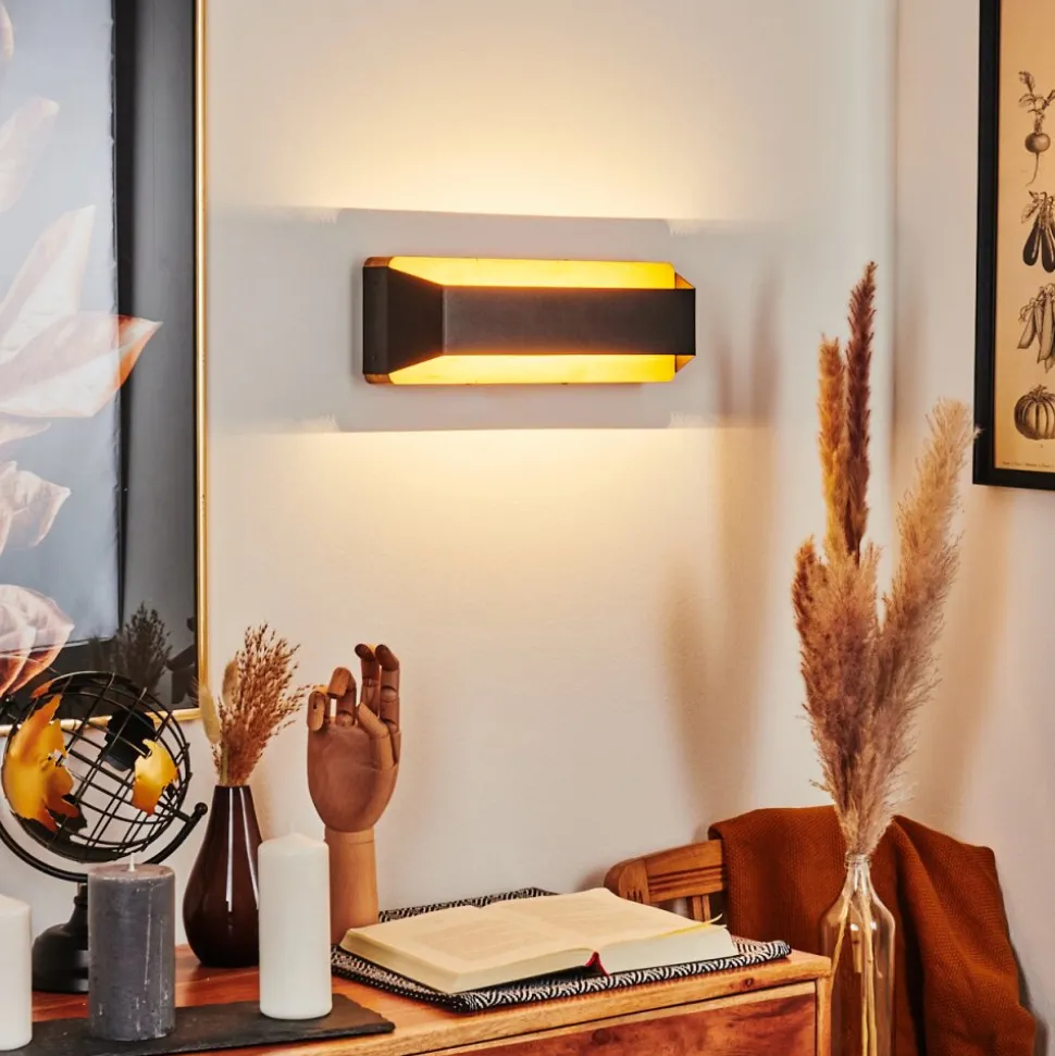 Applique Murale Clarens Led Ecru, Noir, 1 Lumiere