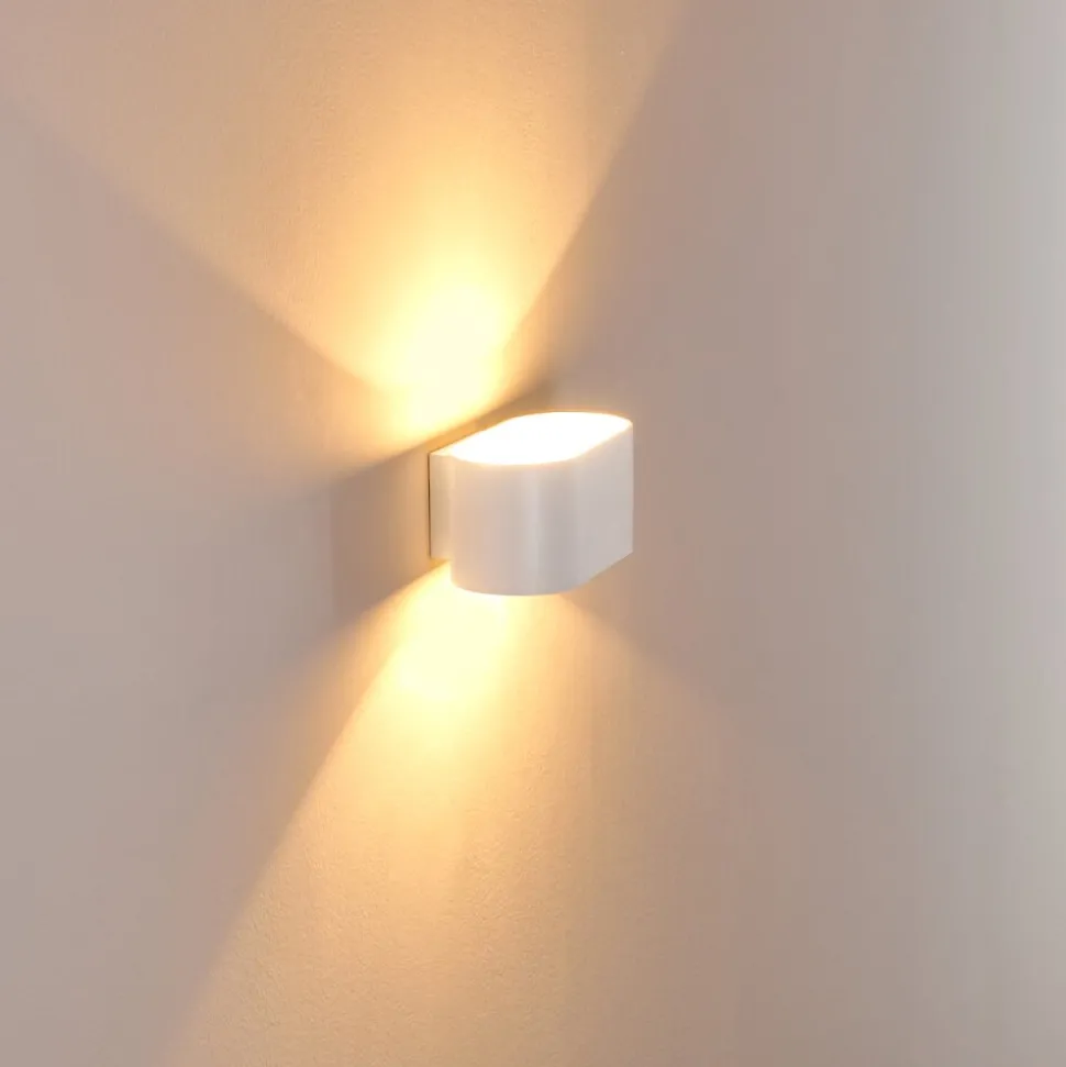Applique Murale Dapp Blanc, 1 Lumiere