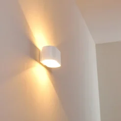 Applique Murale Dapp Blanc, 1 Lumiere