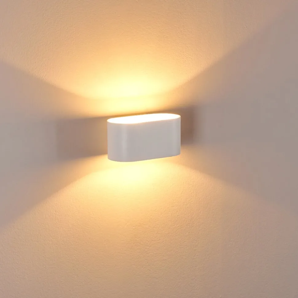 Applique Murale Dapp Blanc, 1 Lumiere