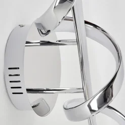 Applique Murale Dauntey Led Chrome, Blanc, 1 Lumiere