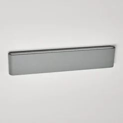 Applique Murale D'Exterieur Tinglev Led Gris, 2 Lumieres