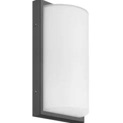 Applique Murale D'Exterieur Lcd 039Sen Noir, 1 Lumiere, Detecteur De Mouvement