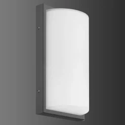 Applique Murale D'Exterieur Lcd 039Sen Noir, 1 Lumiere, Detecteur De Mouvement