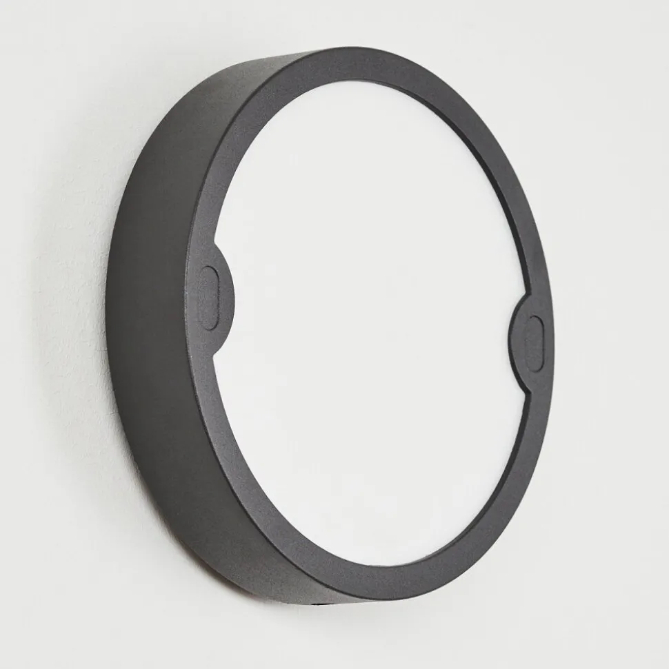 Applique Murale D'Exterieur Ruosina Led Anthracite, 1 Lumiere