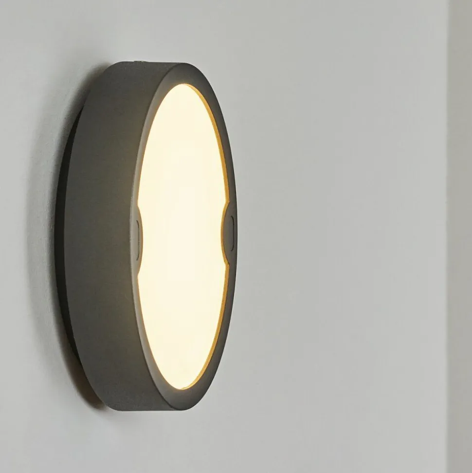 Applique Murale D'Exterieur Ruosina Led Anthracite, 1 Lumiere