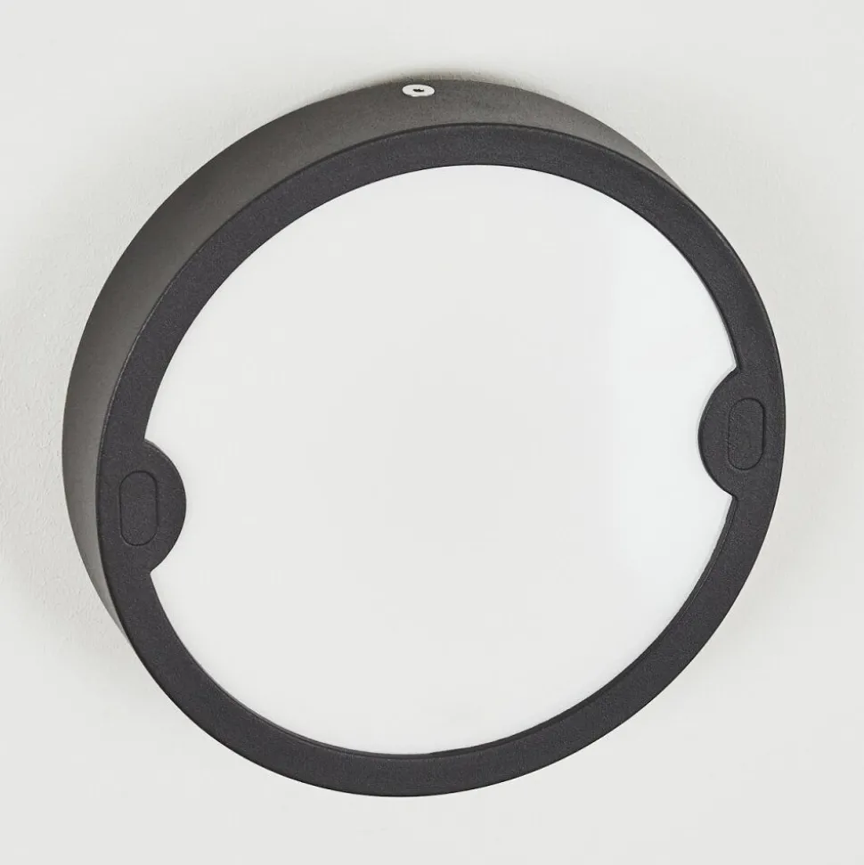Applique Murale D'Exterieur Ruosina Led Anthracite, 1 Lumiere