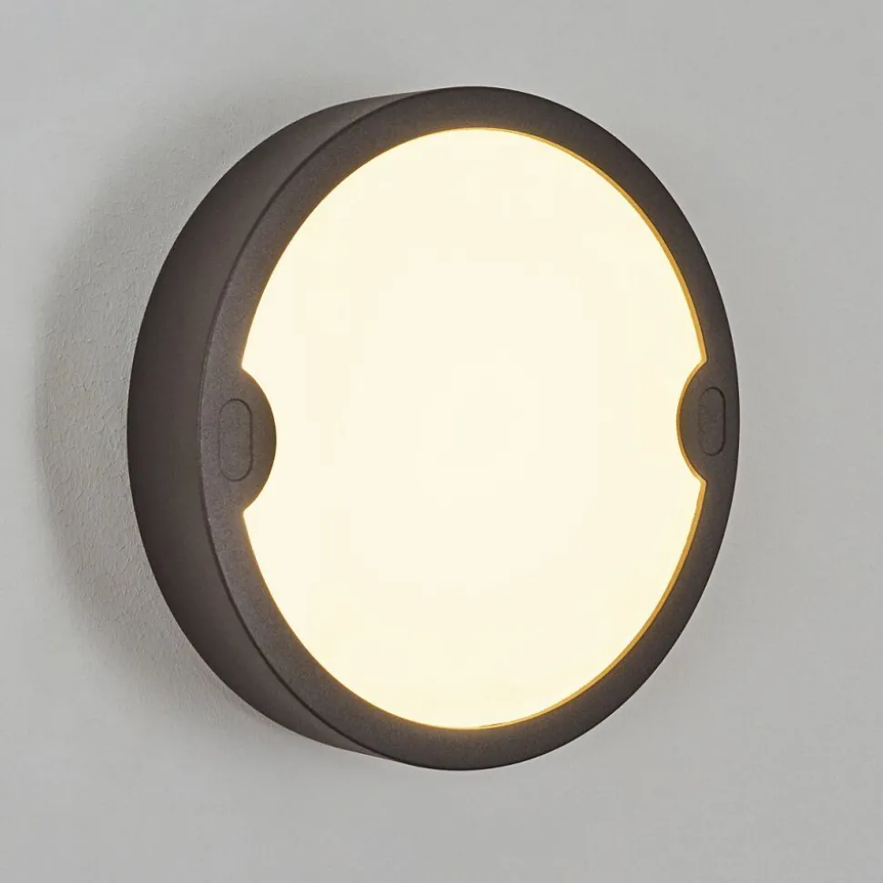 Applique Murale D'Exterieur Ruosina Led Anthracite, 1 Lumiere