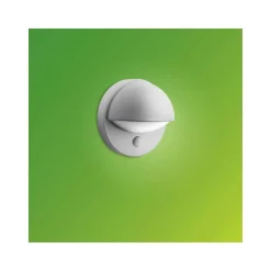 Applique Murale D'Exterieur Philips Mygarden June Gris, 1 Lumiere, Detecteur De Mouvement