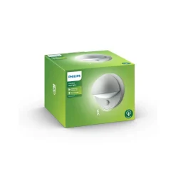 Applique Murale D'Exterieur Philips Mygarden June Gris, 1 Lumiere, Detecteur De Mouvement
