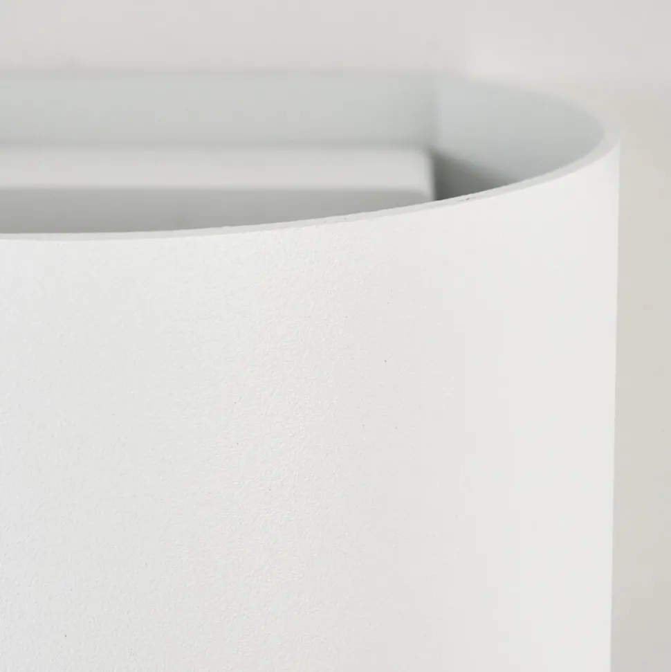 Applique Murale D'Exterieur Tamarin Led Blanc, 2 Lumieres