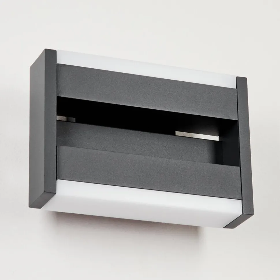 Applique Murale D'Exterieurramalheira Led Anthracite, 1 Lumiere