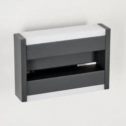 Applique Murale D'Exterieurramalheira Led Anthracite, 1 Lumiere