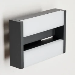 Applique Murale D'Exterieurramalheira Led Anthracite, 1 Lumiere