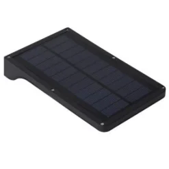 Applique Murale D'Exterieur Lucide Basic Led Noir, 1 Lumiere, Detecteur De Mouvement