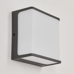 Applique Murale D'Exterieur Burseryd Led Anthracite, Blanc, 1 Lumiere